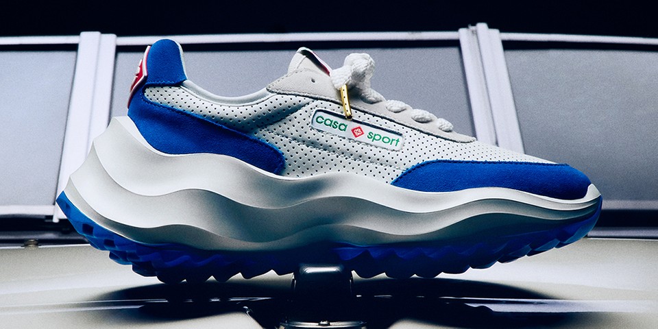 Casablanca Gets Wavy With Its Debut Atlantis Sneaker