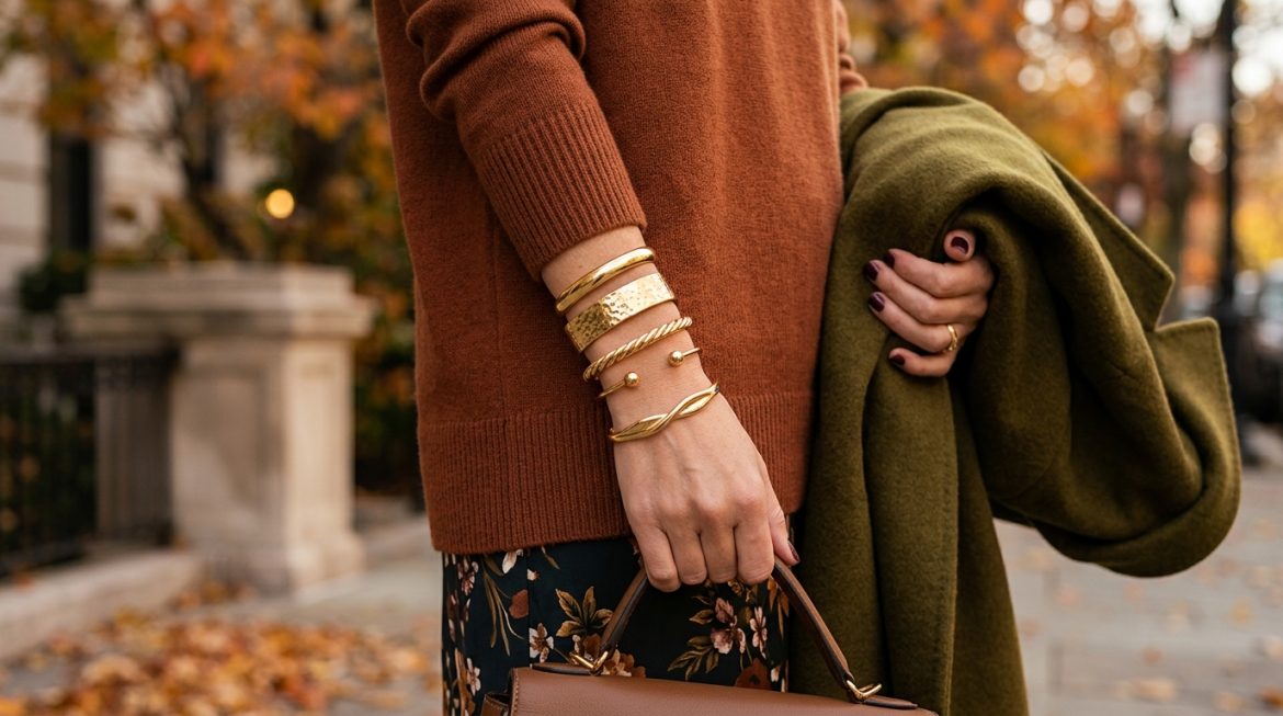 The 7 Best Chic Gold Cuff Bracelets to Elevate Your Fall 2026 Outfits